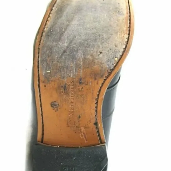 ALLEN EDMONDS Randolph Penny Loafers Men's Moc Toe Black Dress Shoes - Picture 11 of 11